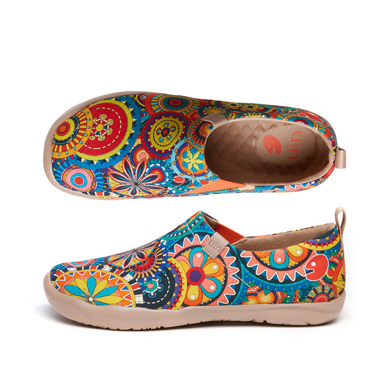 UIN Footwear Women BLOSSOM Canvas loafers