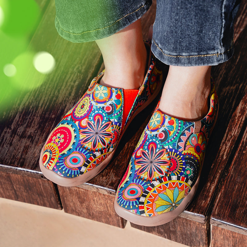 UIN Footwear Women BLOSSOM Canvas loafers