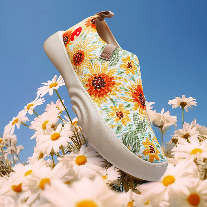 UIN Footwear Women Sunflower Fields Toledo XV Women Canvas loafers