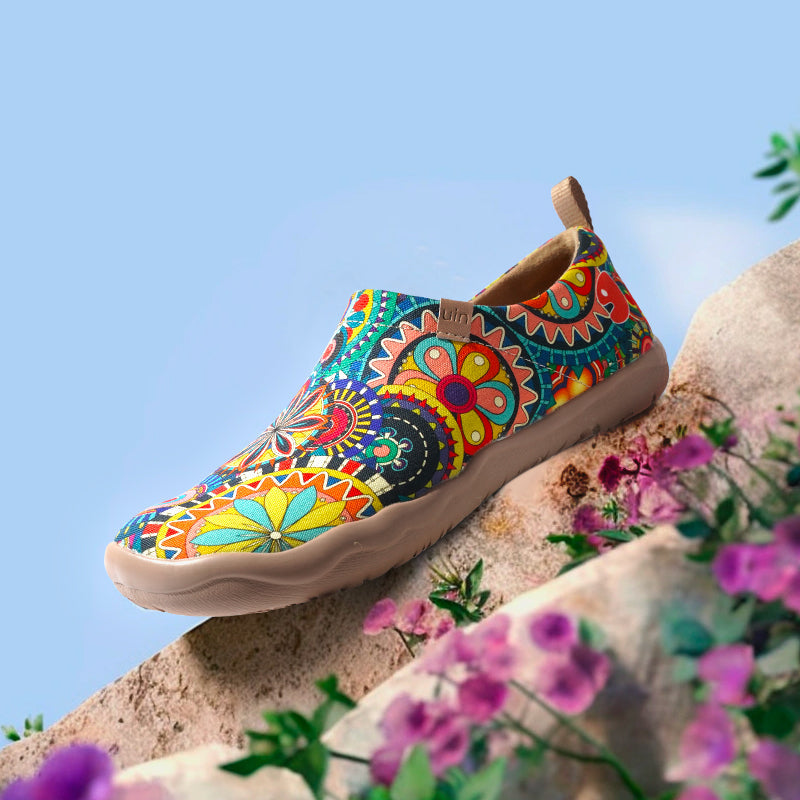 UIN Footwear Women BLOSSOM Canvas loafers