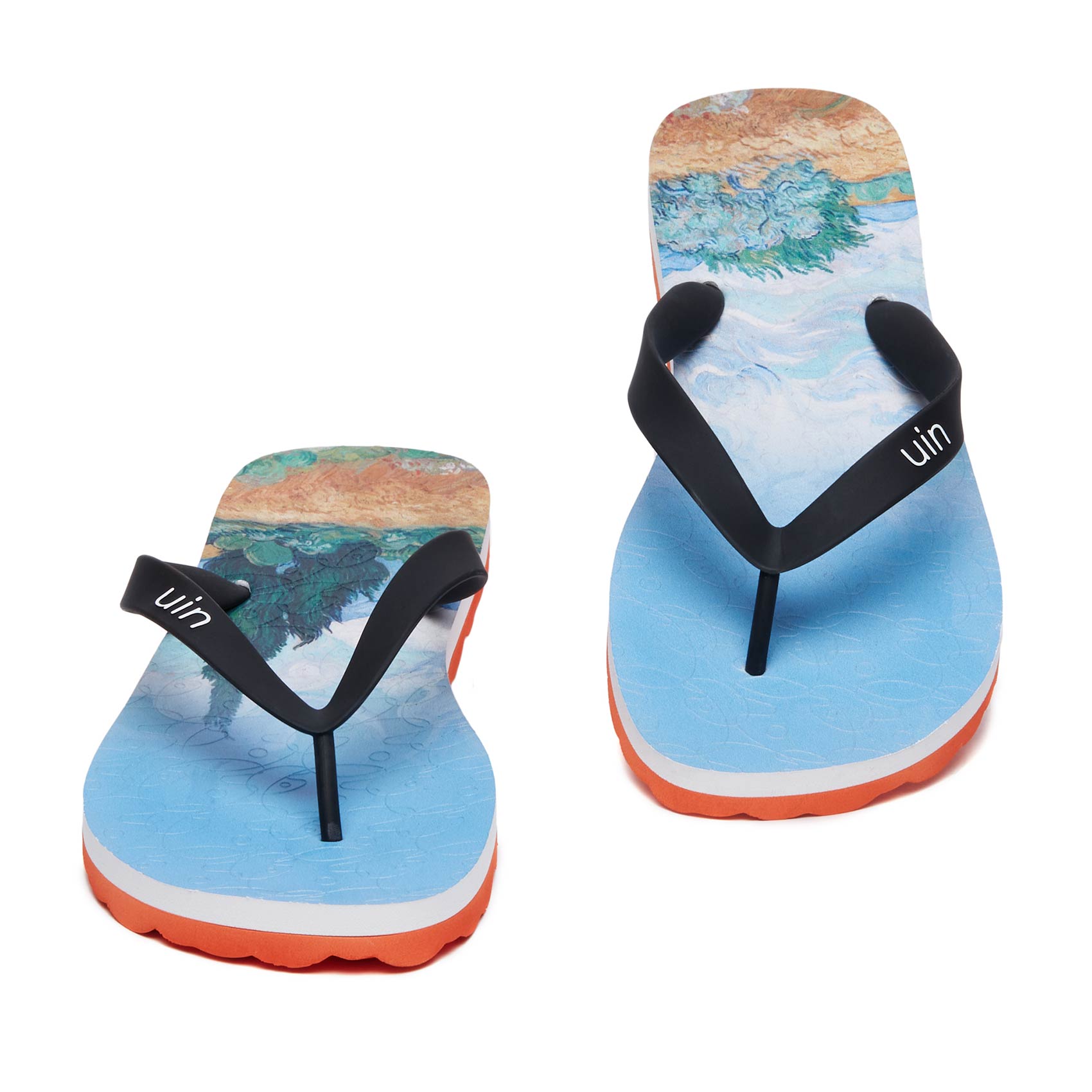 Van Gogh Wheatfield with Cypresses Blanes Men