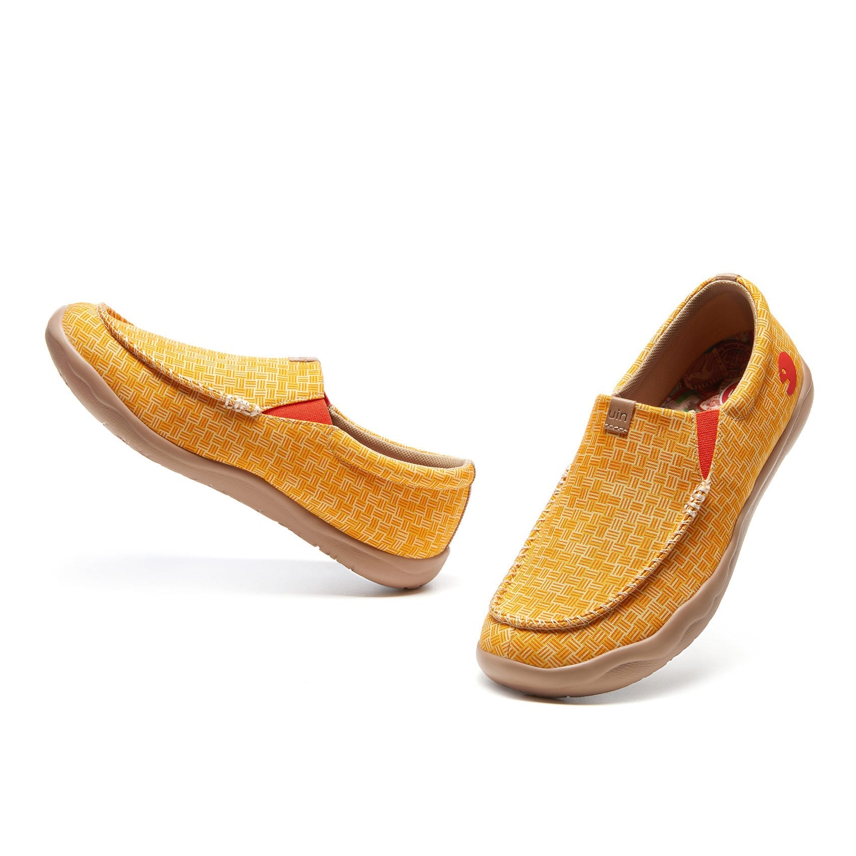 Woven Shadow Yellow Toledo A4 Women