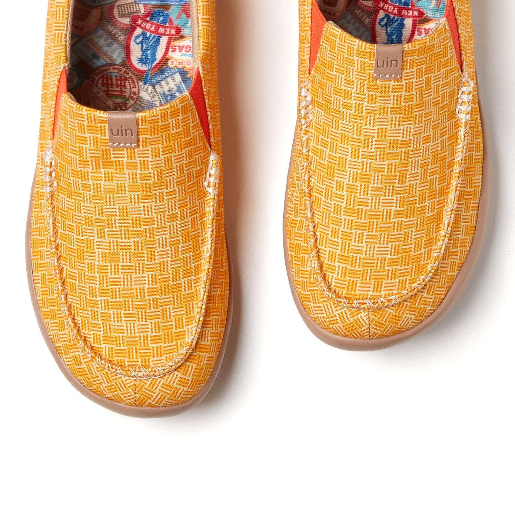 Woven Shadow Yellow Toledo A4 Women