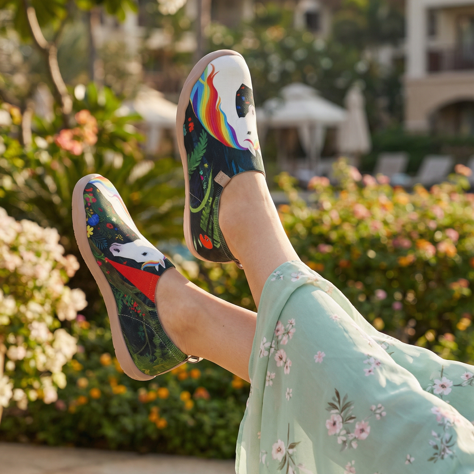 White Rainbow Secret Garden Toledo I Women