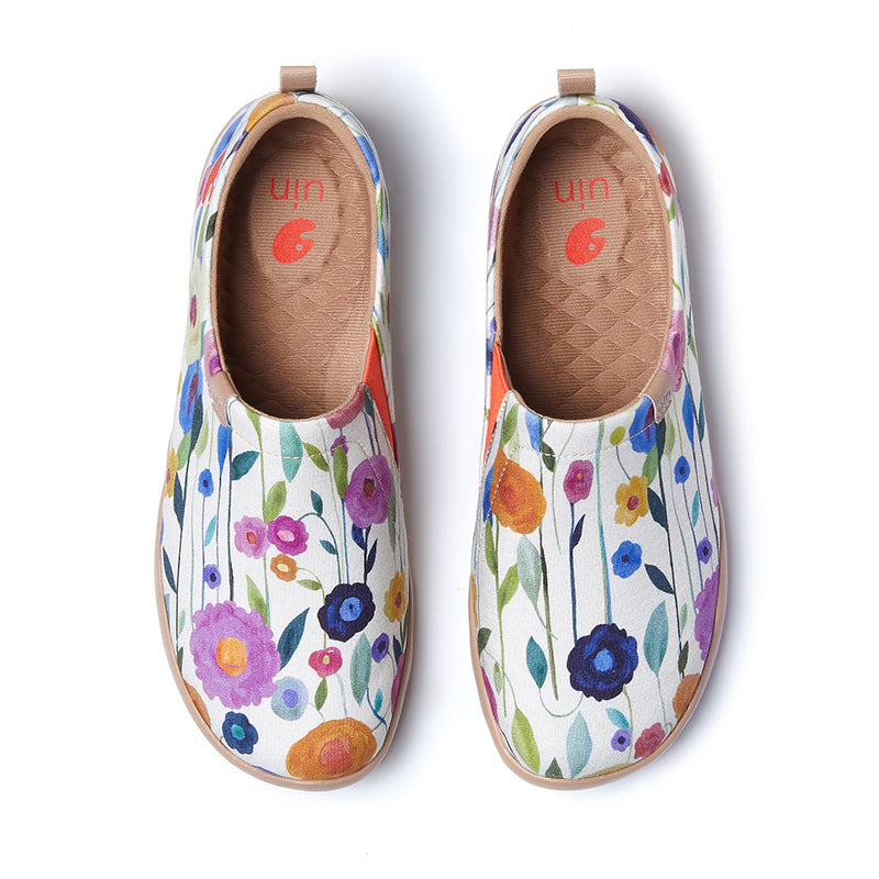UIN Women's Slip On Art Travel Shoes Lightweight Sneaker