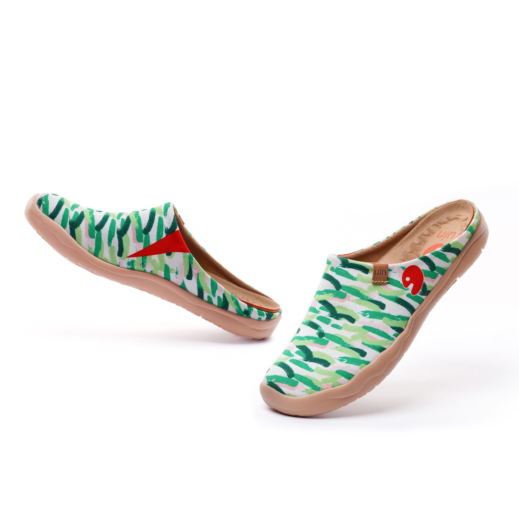 Van Gogh Wheatfield with Cypresses V2 Malaga Slipper Women