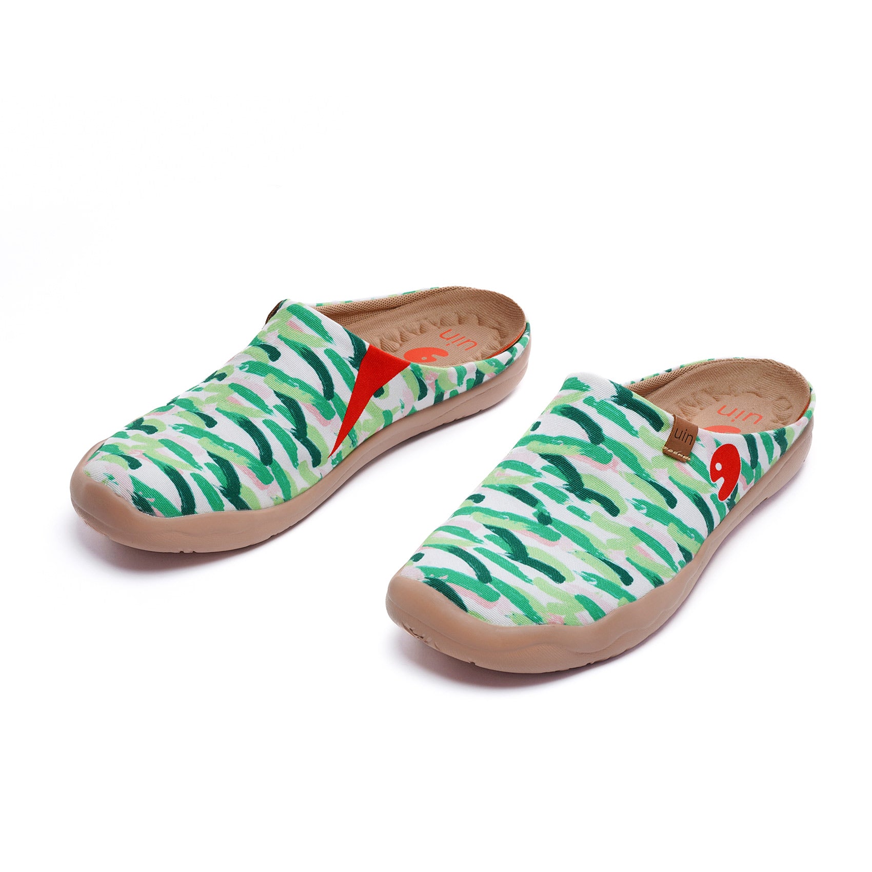 Van Gogh Wheatfield with Cypresses V2 Malaga Slipper Women