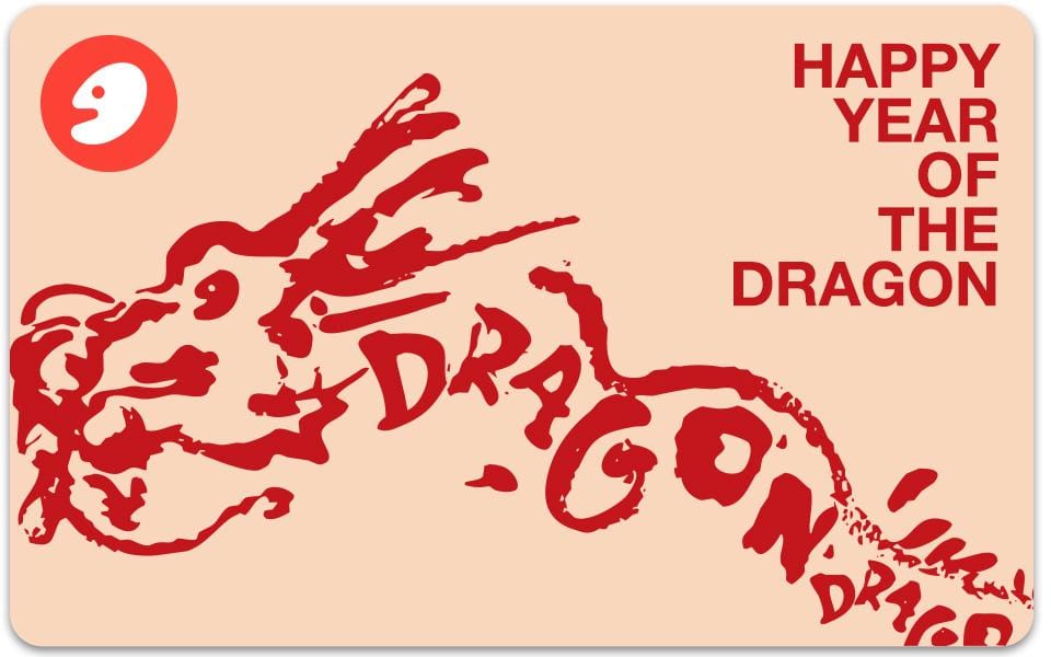 UIN Footwear Gift Card USD100 E-Gift Card-Happy Year of Dragon 4 Canvas loafers
