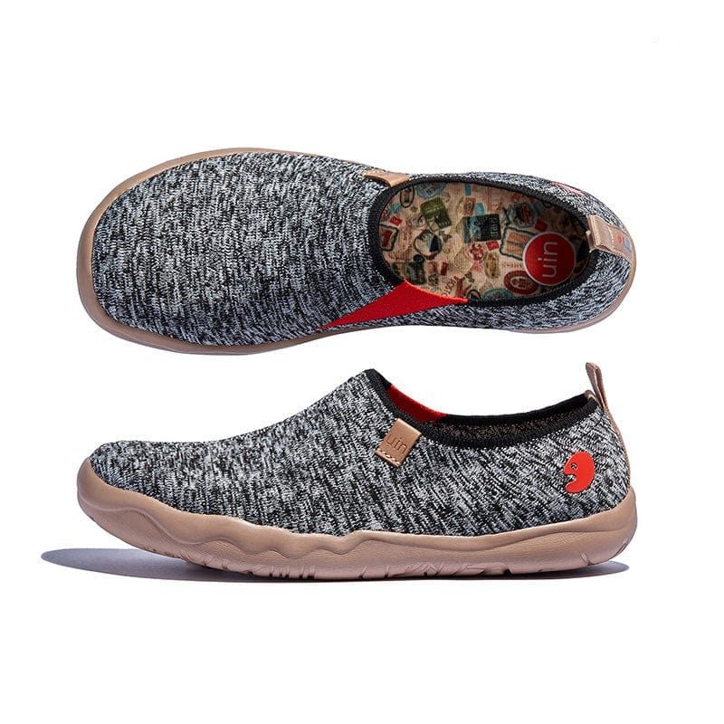 Bouncing Black Toledo I Men Knitted Travel Shoes | UIN  display picture 1