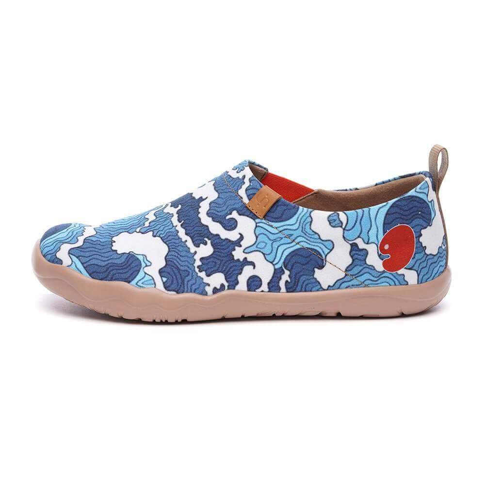 UIN Footwear Men Wave Canvas loafers