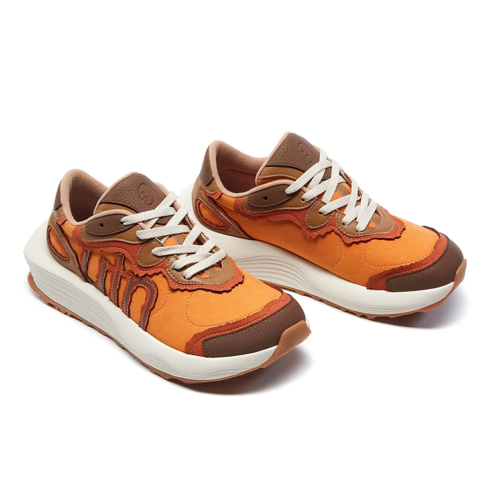 UIN Women's Fashion Sneakers Walking Art Travel Shoes Rock Layer A1 Desert  Sun