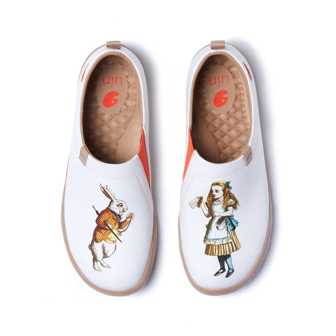 UIN Footwear Women John Tenniel Alice's Adventures in Wonderland Toledo I Women Canvas loafers