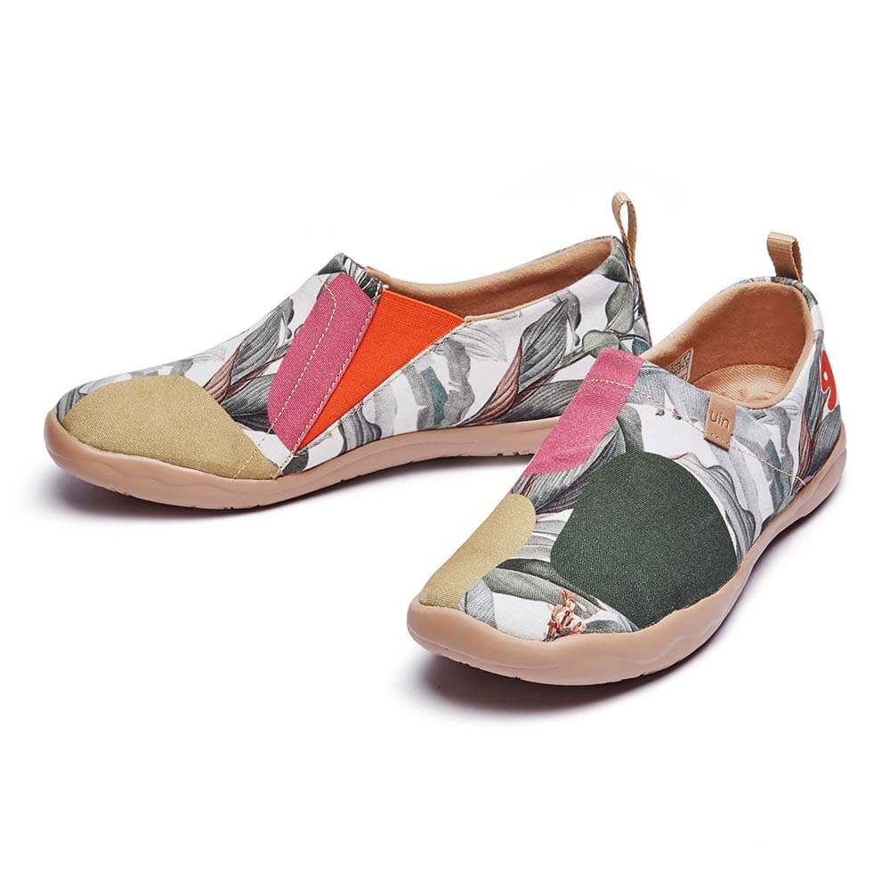 UIN Footwear Women Jungle Canvas loafers