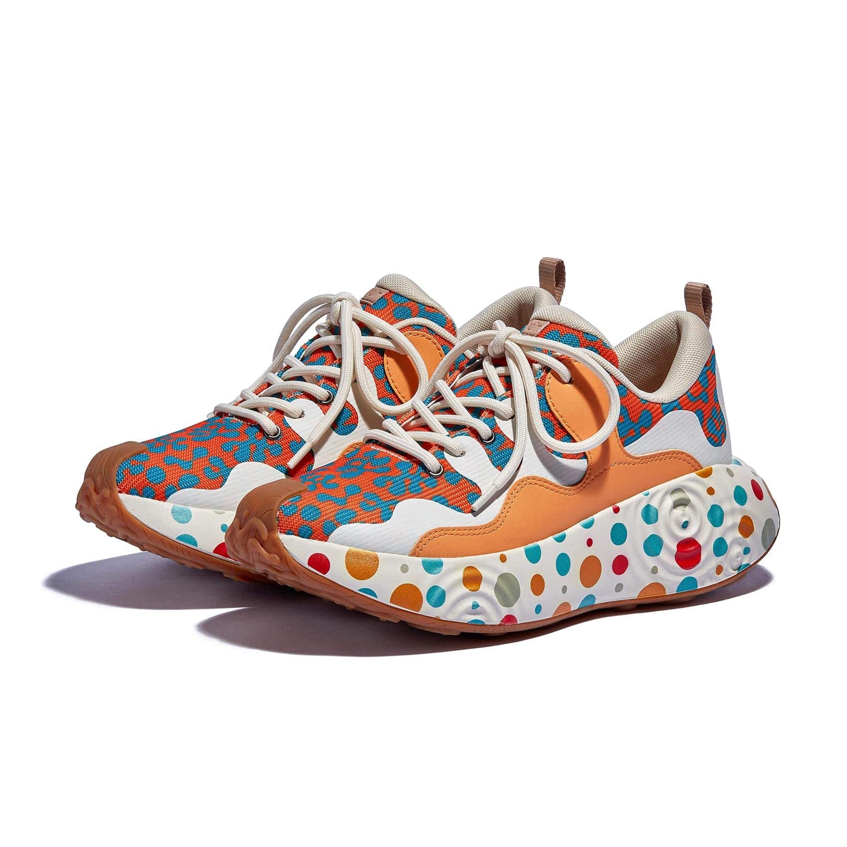 UIN Women's Platform Walking Shoes Casual Comfortable Art Painted