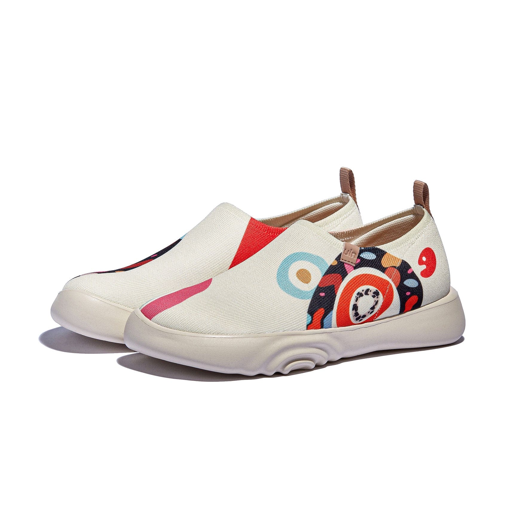 UIN Women's Art Travel Walking Shoes Slip On Casual Lightweight