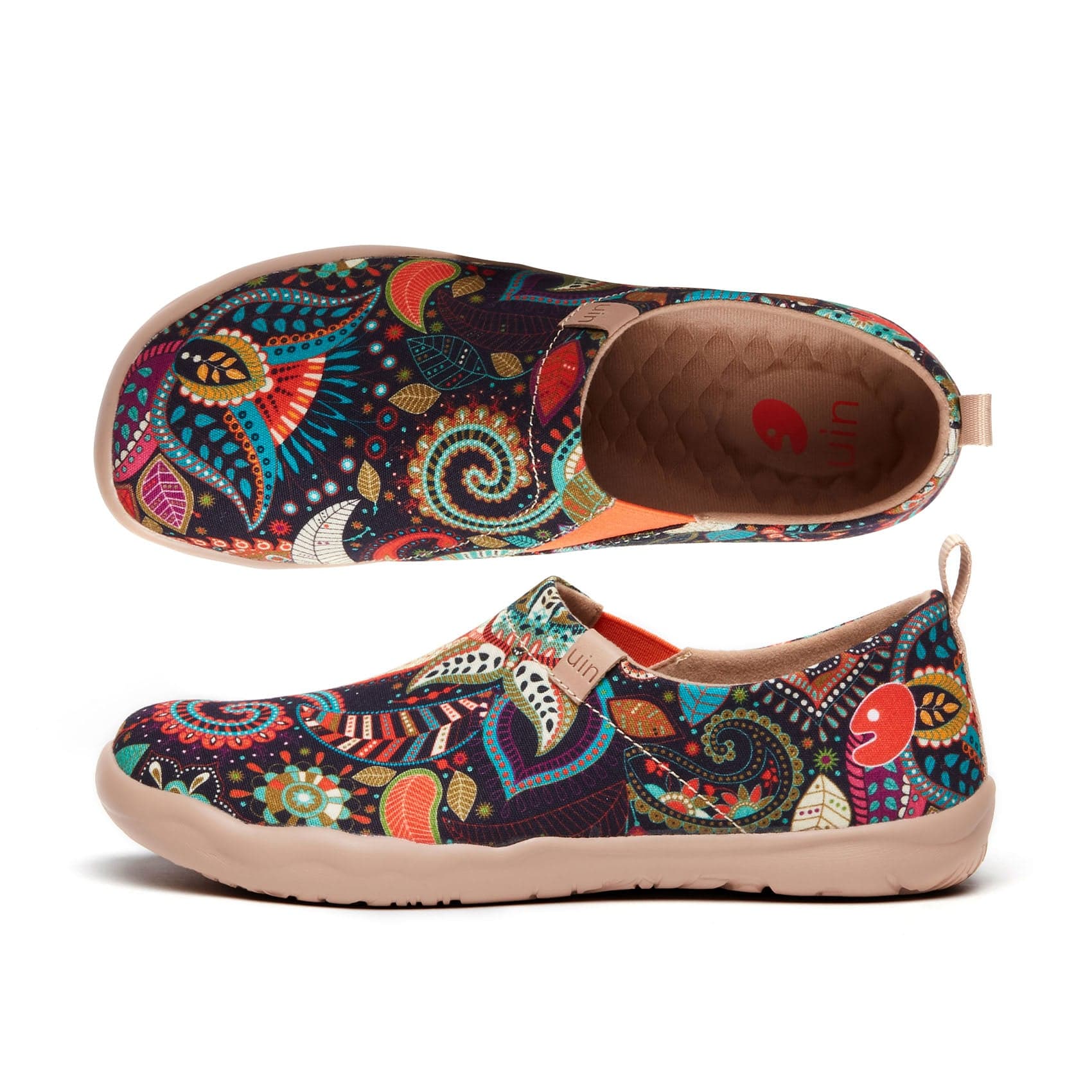 UIN Footwear Women Wonder Mandala Toledo I Women Canvas loafers