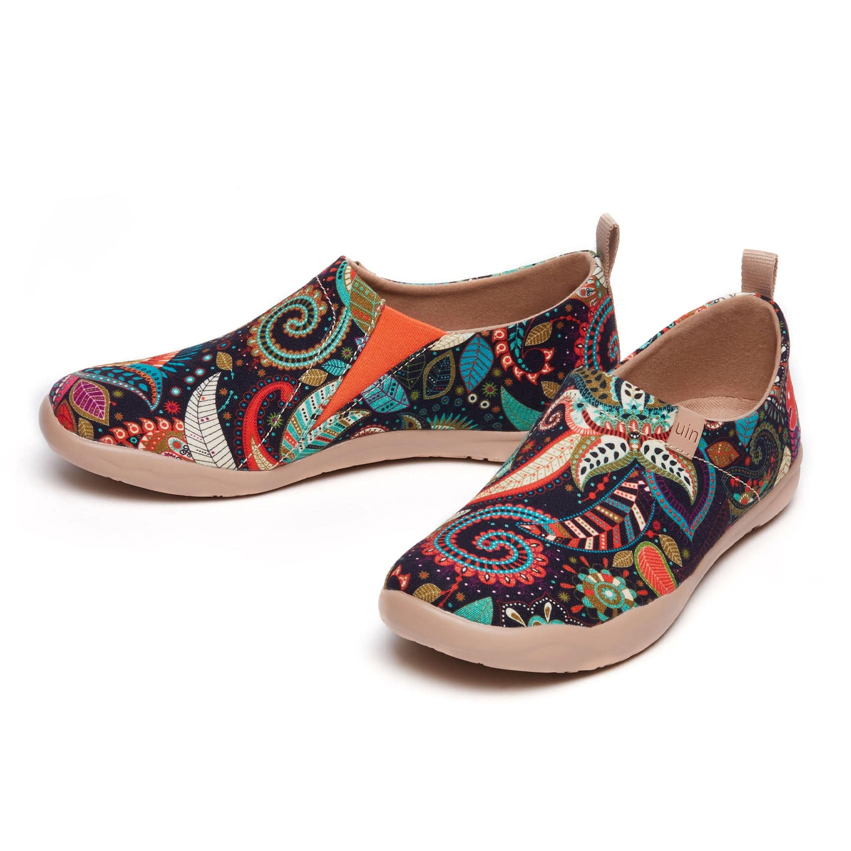 UIN Footwear Women Wonder Mandala Toledo I Women Canvas loafers
