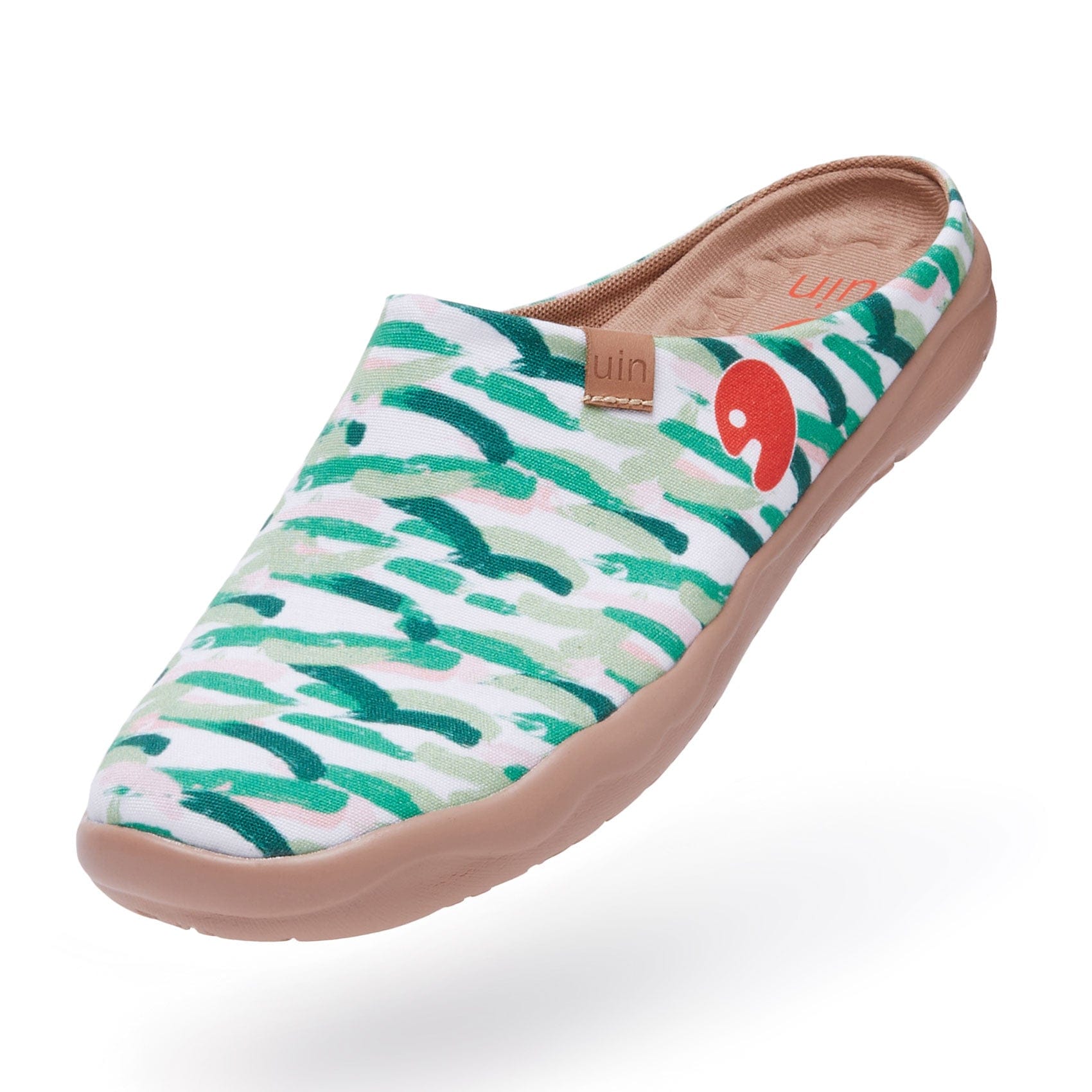 Van Gogh Wheatfield with Cypresses V2 Malaga Slipper Women