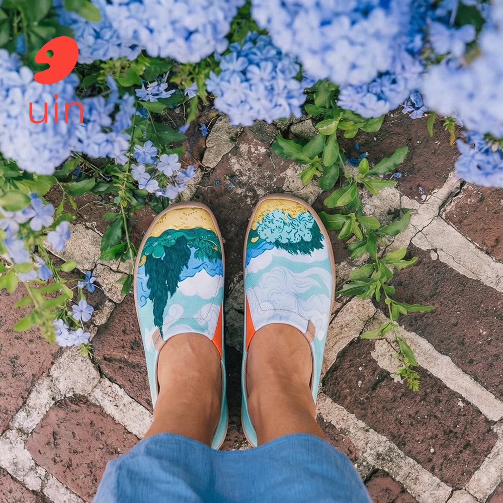 Van Gogh Wheatfield with Cypresses Toledo I Women
