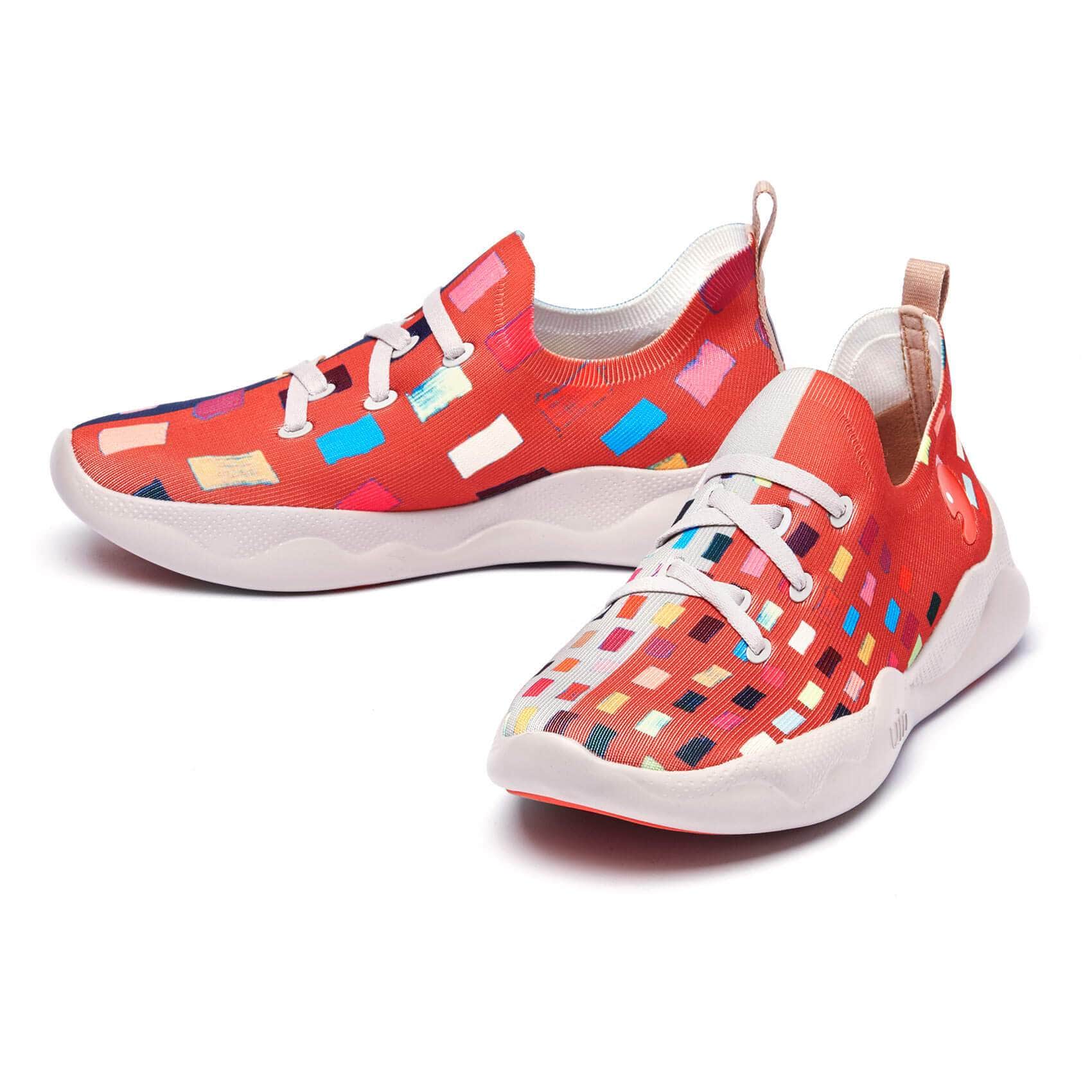 UIN Men's Fashion Sneakers Lightweight Walking Casual Slip Ons