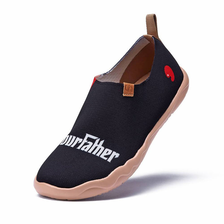 UIN Footwear Men Darth Vader Canvas loafers