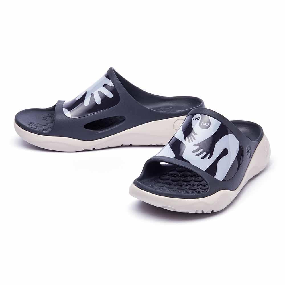 UIN Men\'s Sandals Beach Summer Travel Anti-Slip Slippers (at the beach ibiza) UIN Men main image 3