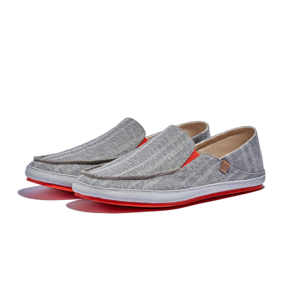 SWIMS Men\'s Wingtip Loafer Sneakers Grey Suede Orange Accents US 9.5 Waterproof Amazon.com: SWIMS Mens Loafers, Woven Driver Shoes for Men  main image 2