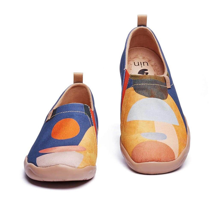 UIN Footwear Men Molandi Art Canvas loafers
