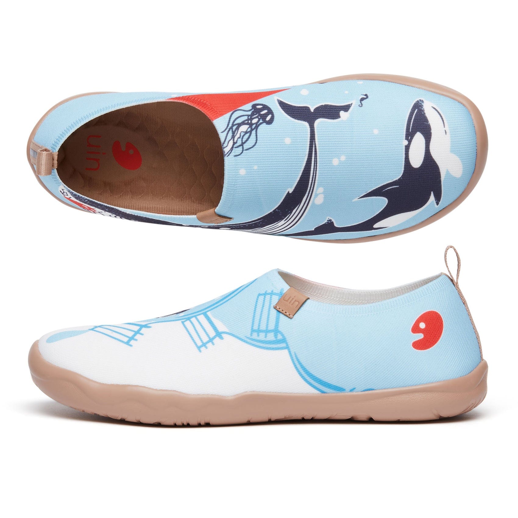 UIN Footwear Men Tears of Whales Toledo I Men Canvas loafers