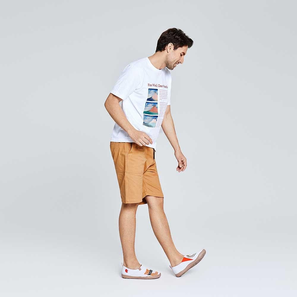 UIN Footwear Men The World is You Canvas loafers