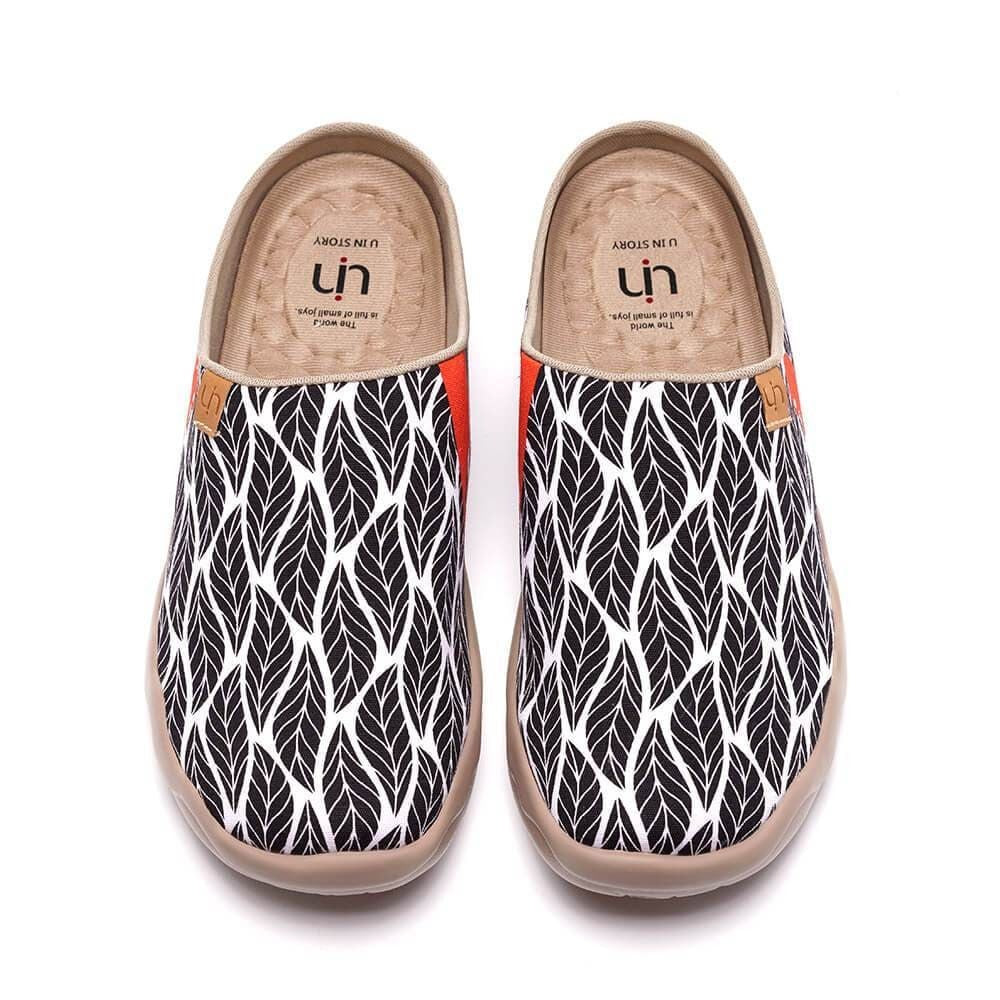 Beyond the Shadow Slipper Art Painted Canvas Shoes UIN Footwear UIN