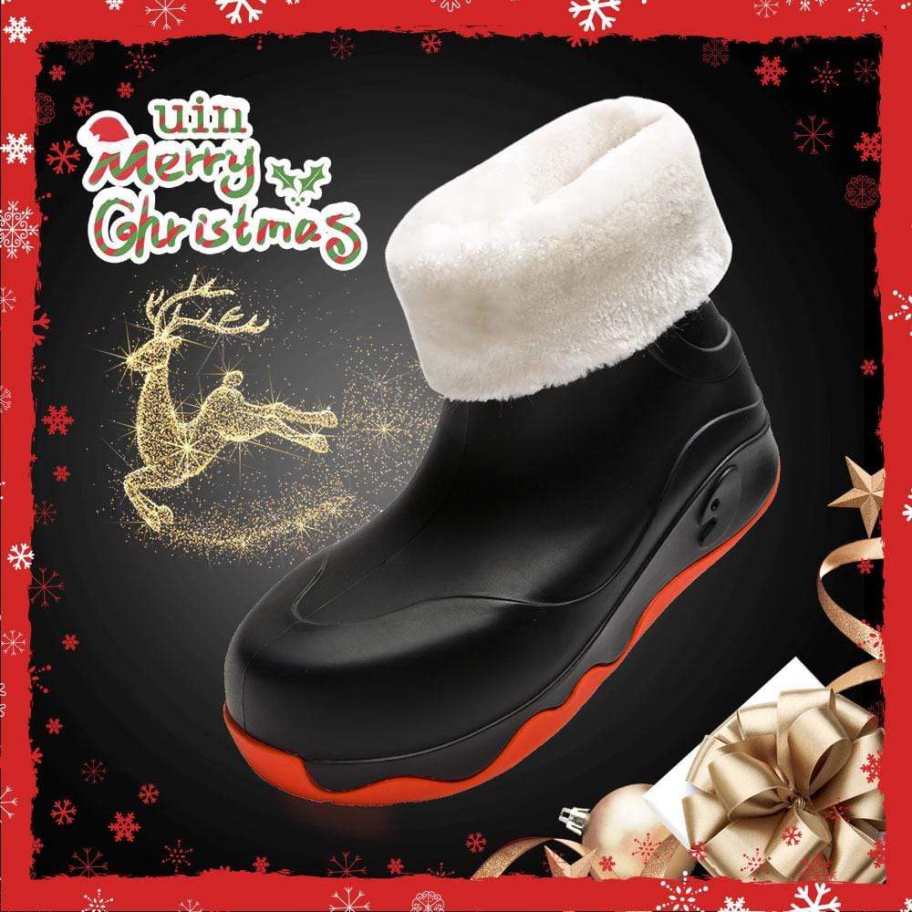 UIN Footwear Women Black Navarra Boots with Napped Linings Women Canvas loafers