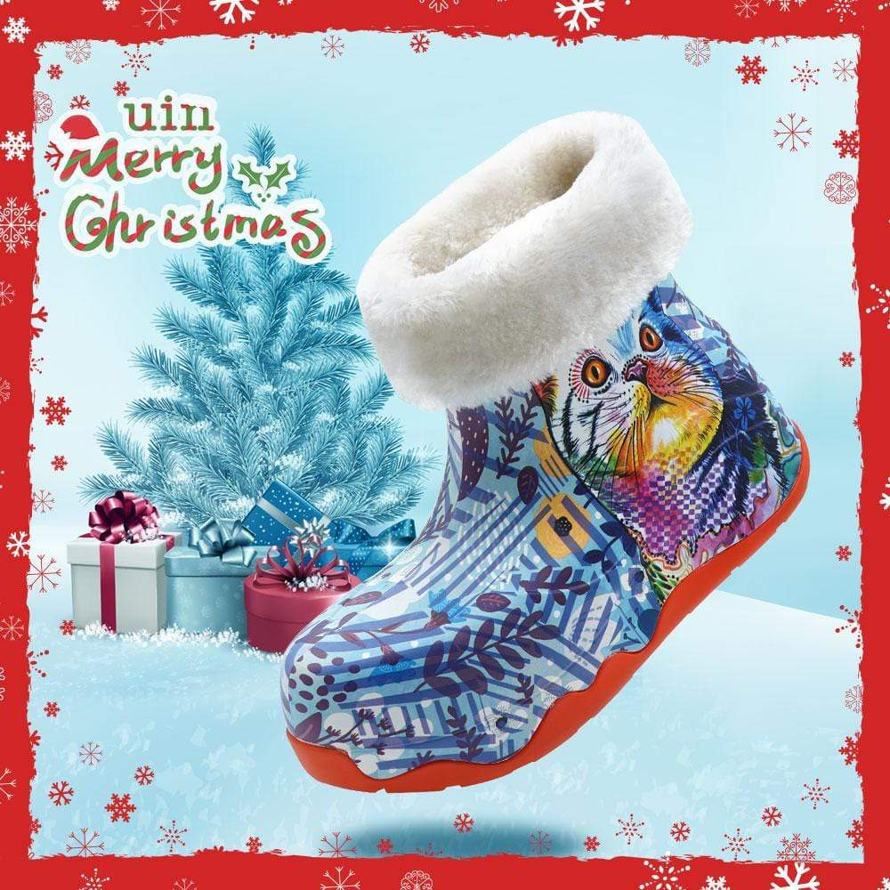 UIN Footwear Women Cheer Up Navarra Boots with Napped Linings Women Canvas loafers