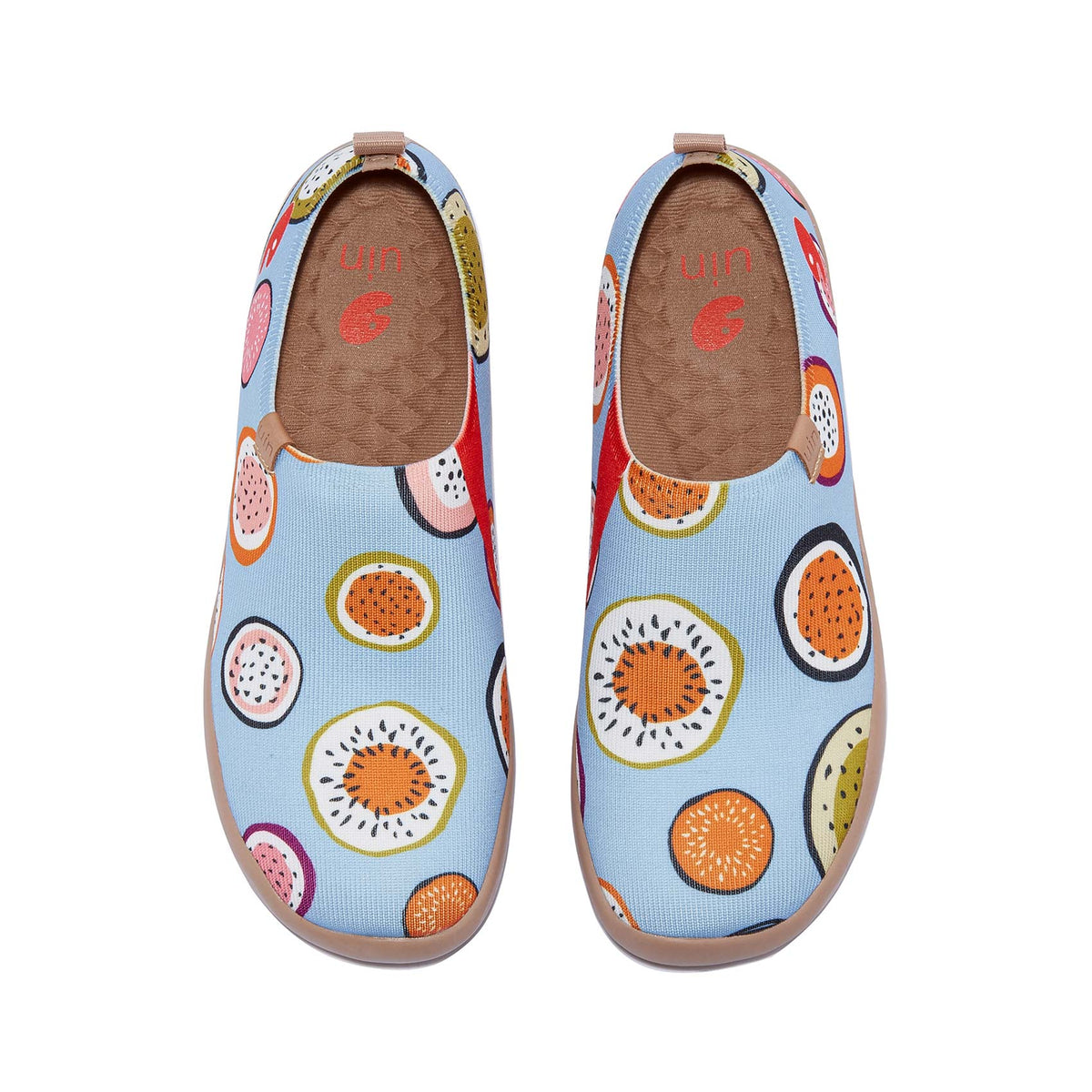 UIN Zapatillas De Viaje Pintadas De Arte Para Mujer, Mocasines Informales, Mocasines De Lona, Ligeros, Cómodos, Modernos, Zapatos De Senderismo Toledo, Hold That Color Mujer, 40 EU