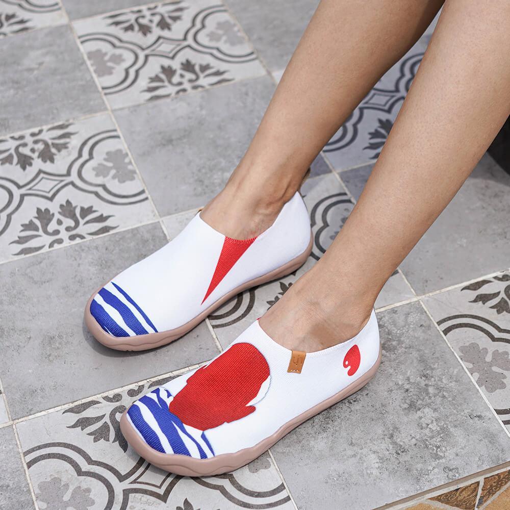 UIN Footwear Women Me Myself & I Canvas loafers