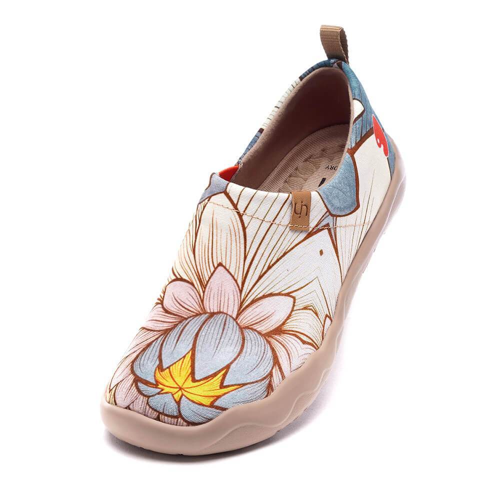 UIN Footwear Women Nelumbo-US Local Delivery Canvas loafers