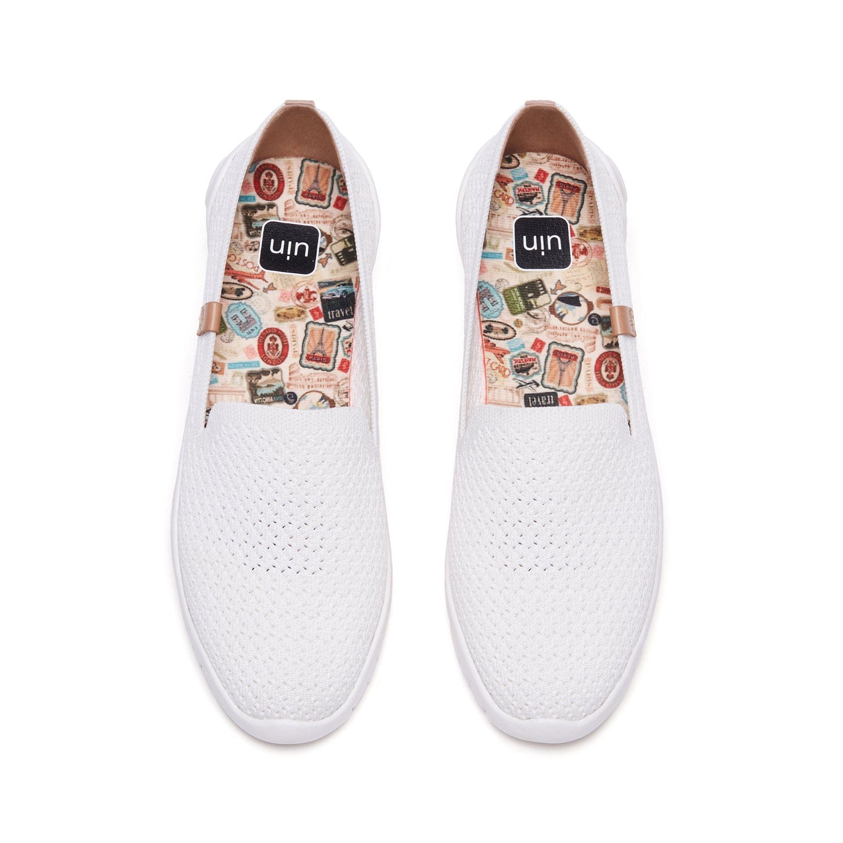 UIN Footwear Women Pure White Minorca II Women Canvas loafers