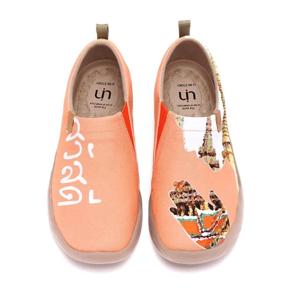 UIN Footwear Women Sawadee I Canvas loafers