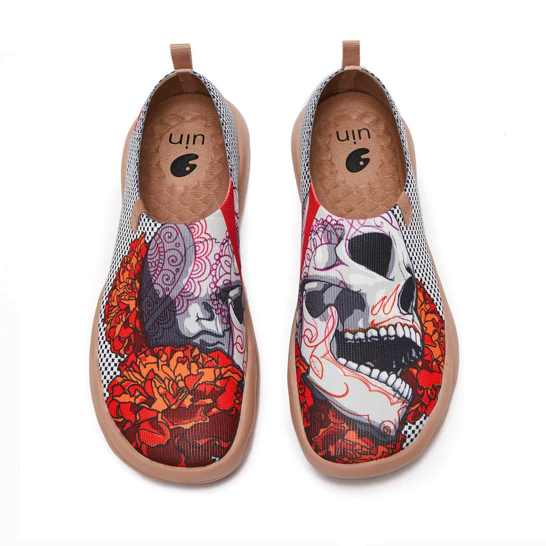 UIN Footwear Women Skeleton Women-US Local Delivery Canvas loafers