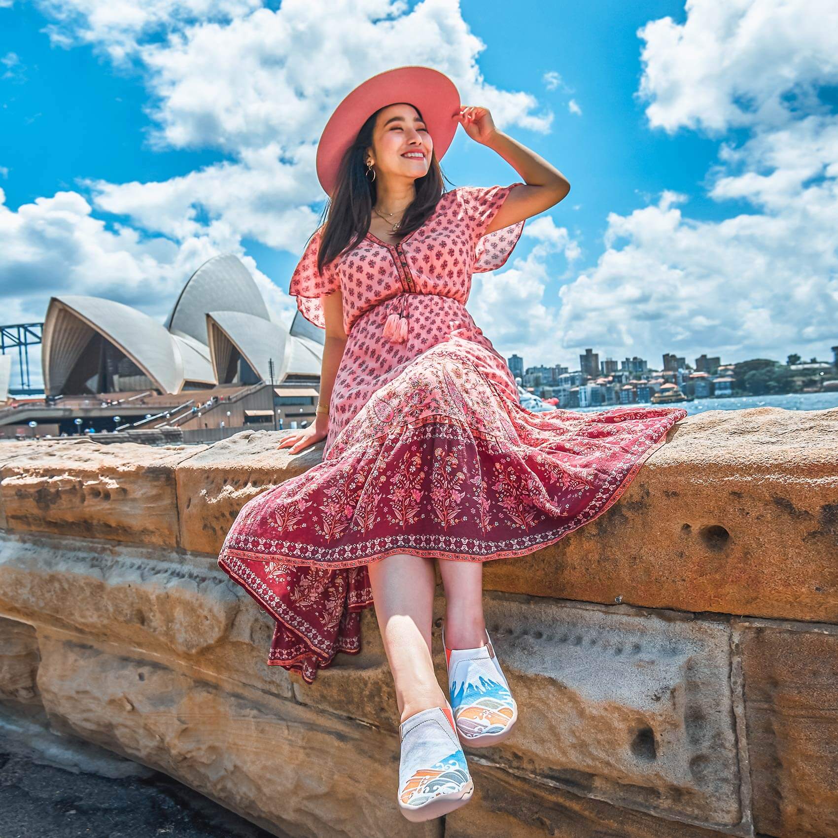 UIN Footwear Women SPRING IN MOUNT FUJI Canvas loafers