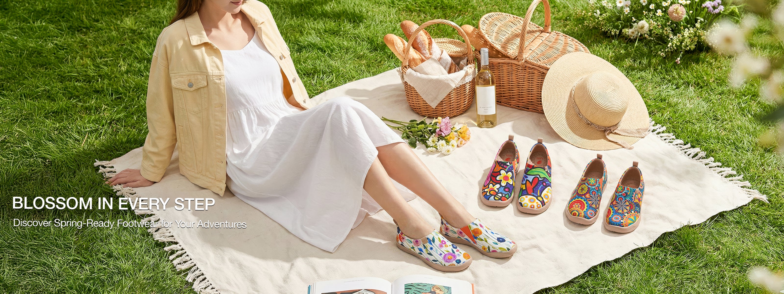 UIN FOOTWEAR Official | Spanish Art Travel Shoes. Color Your Journey