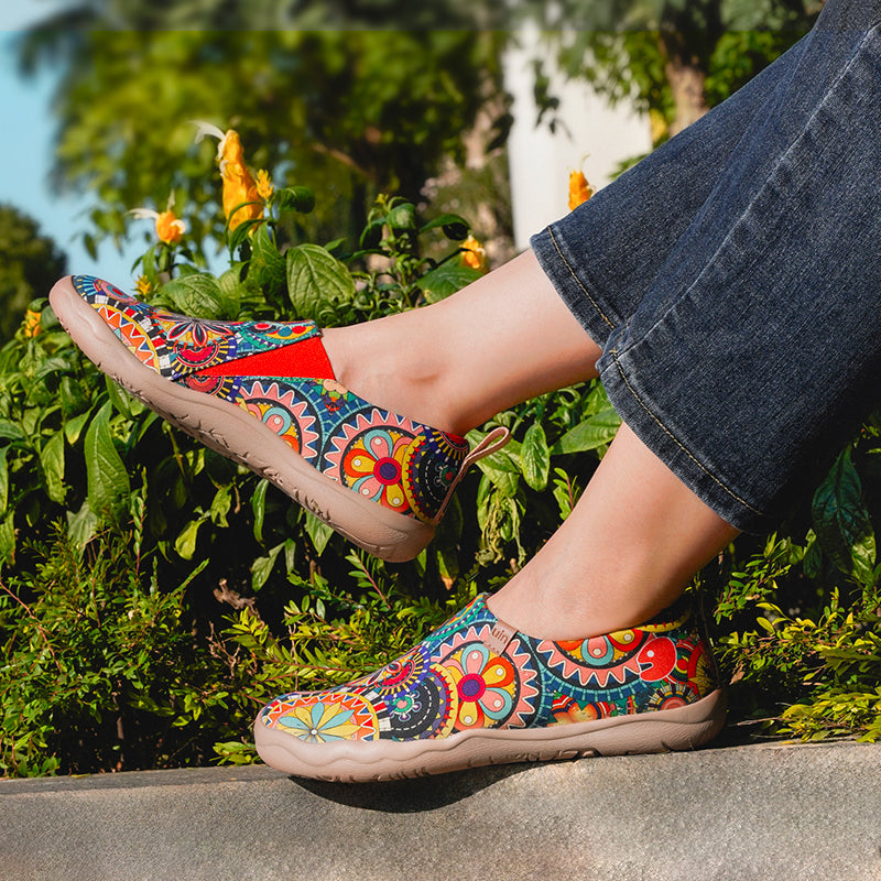 UIN Footwear Women BLOSSOM Canvas loafers