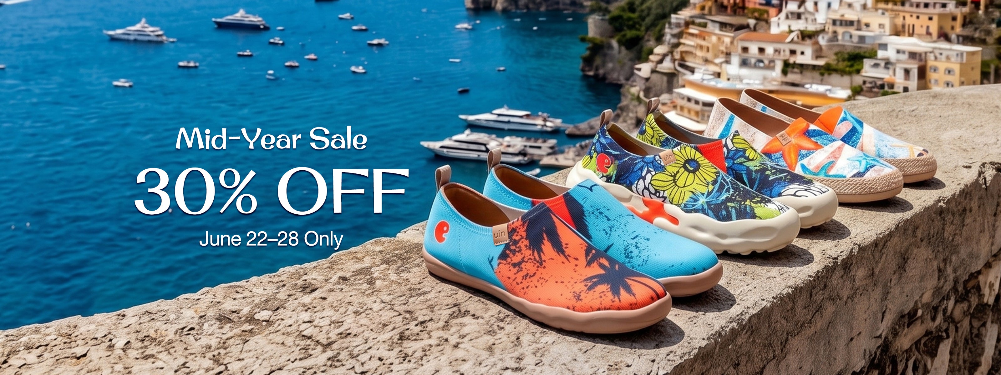 UIN FOOTWEAR Official | Spanish Art Travel Shoes. Color Your Journey
