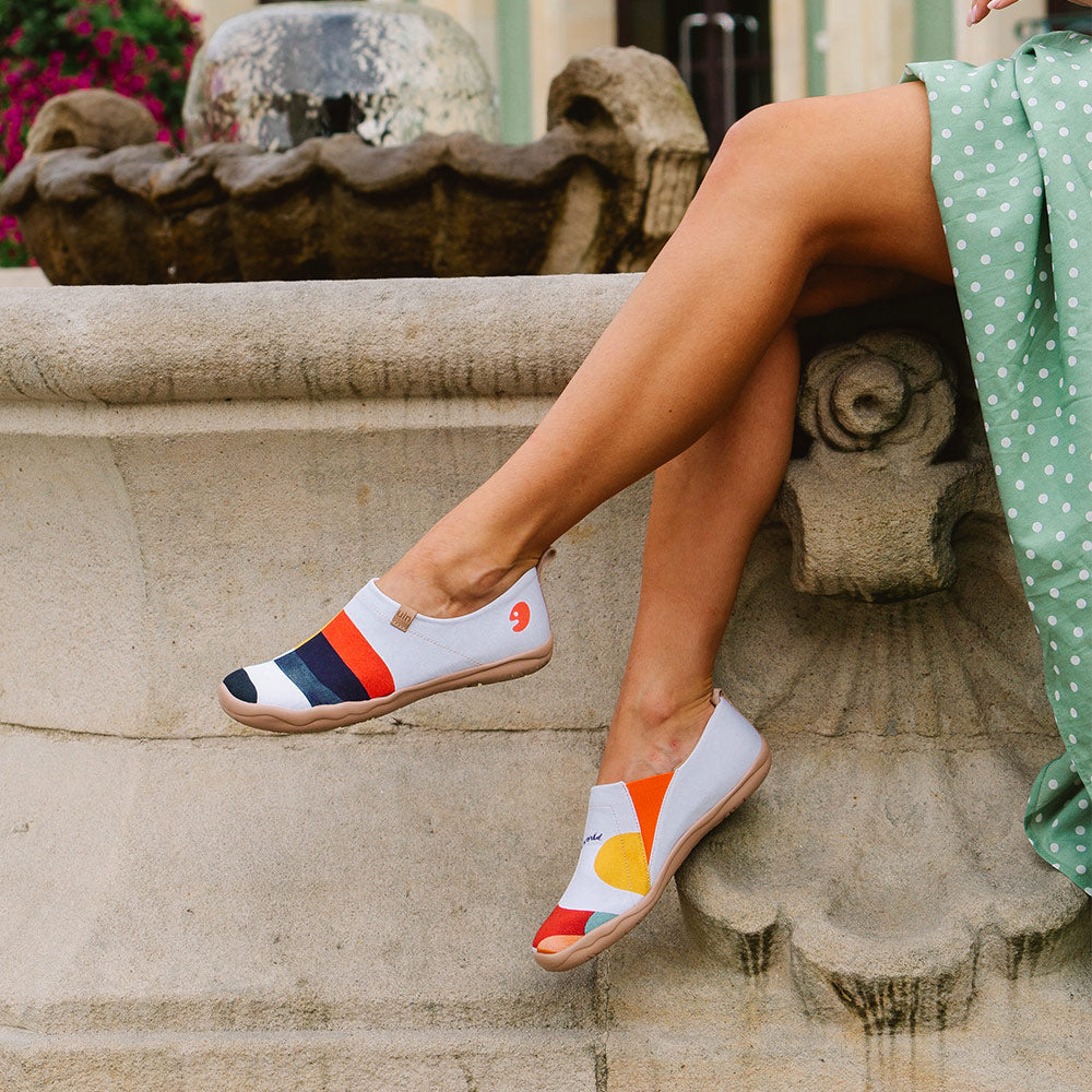 UIN Footwear Women Hold that Color Canvas loafers