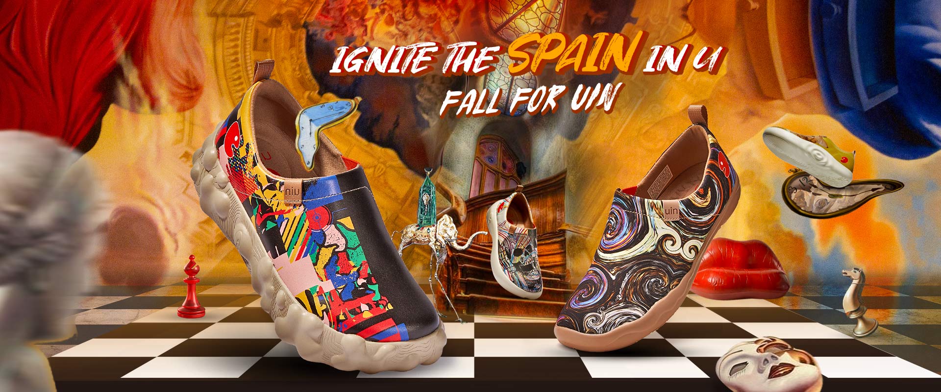 UIN FOOTWEAR Official | Art Travel Shoes. Get VIP Rewards.