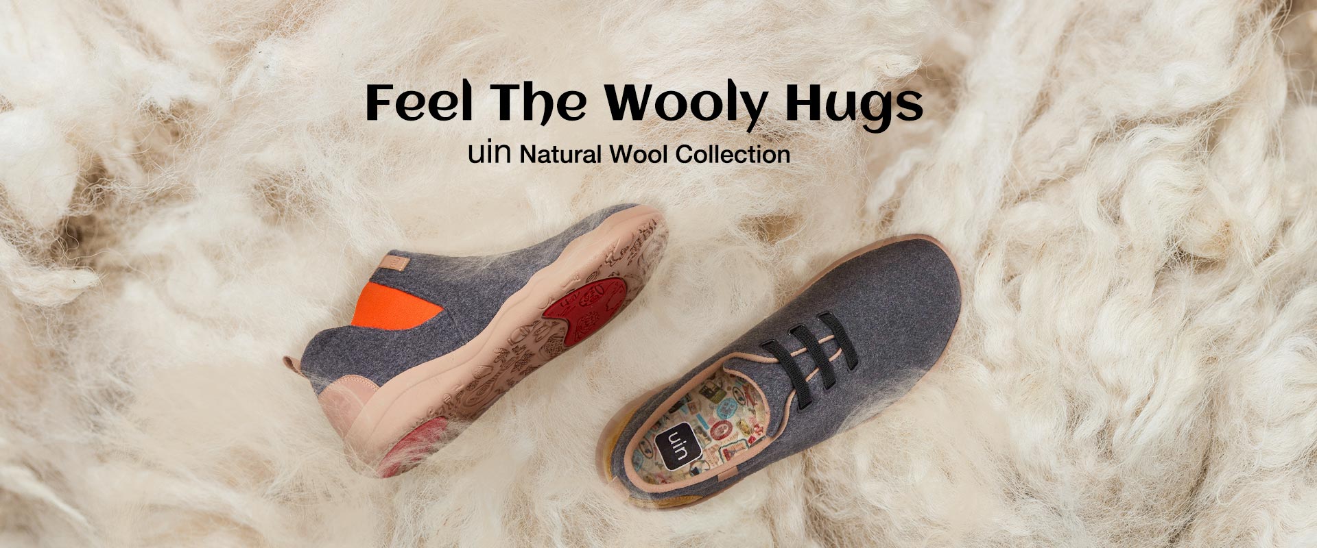 uin Natural Wool Collection | UIN FOOTWEAR Official