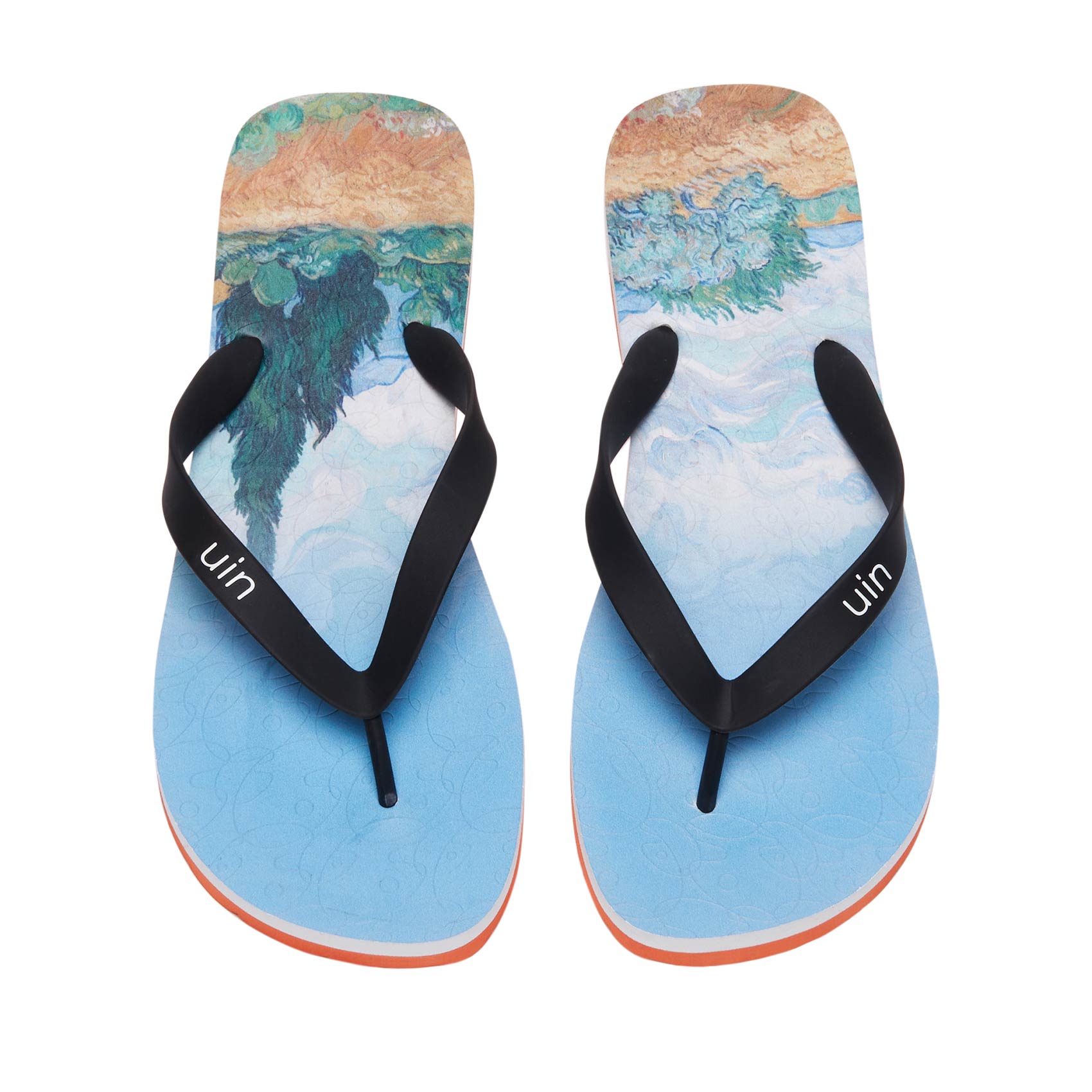 Van Gogh Wheatfield with Cypresses Blanes Men