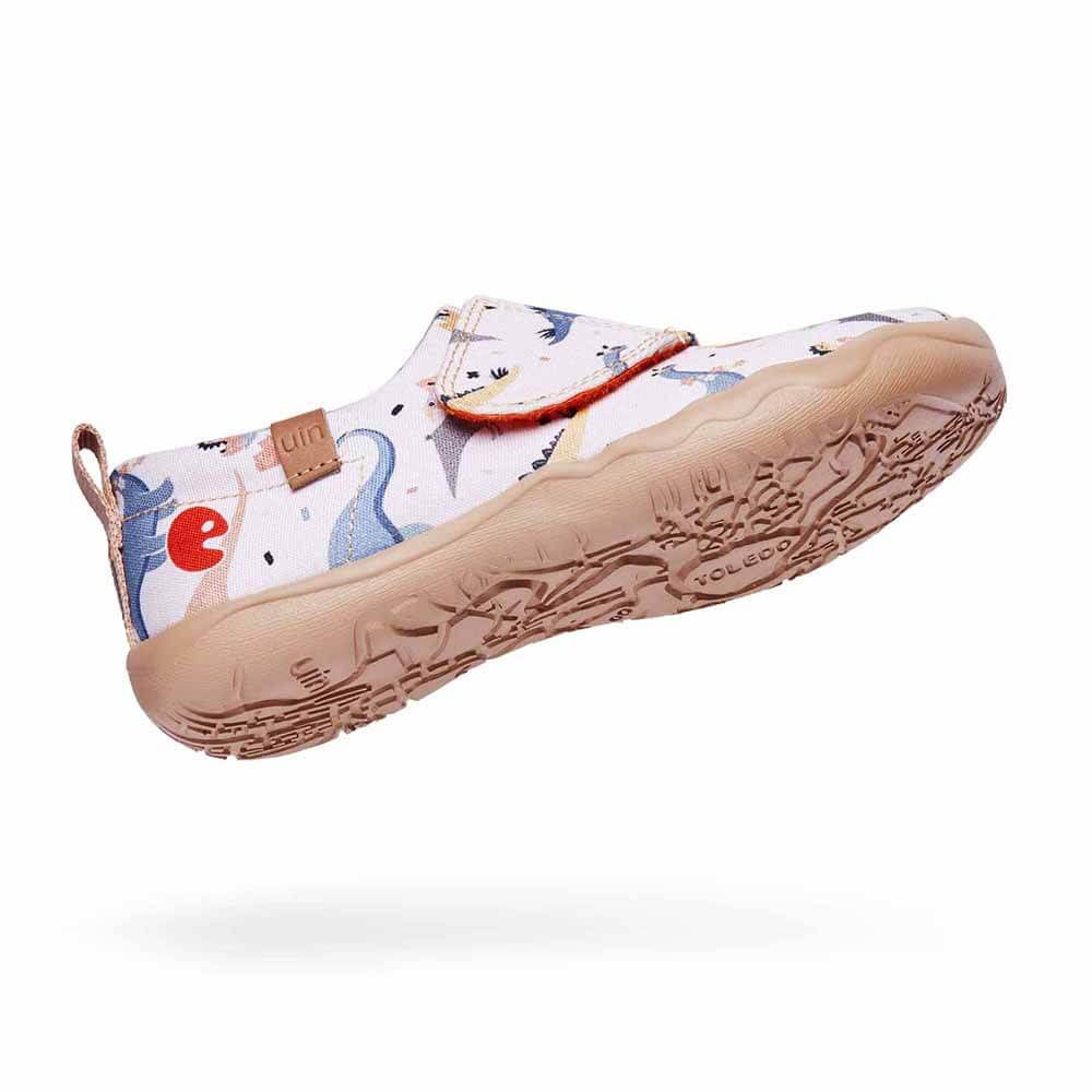UIN Kids' Fashion Sneaker Colorful Painted Art Funny Walking