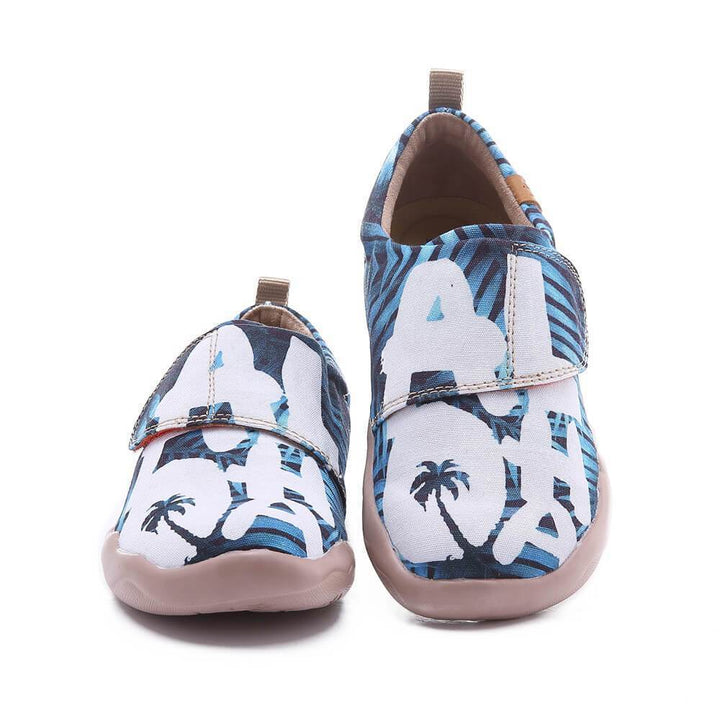 UIN Footwear Kid Love Bravely Kid Canvas loafers
