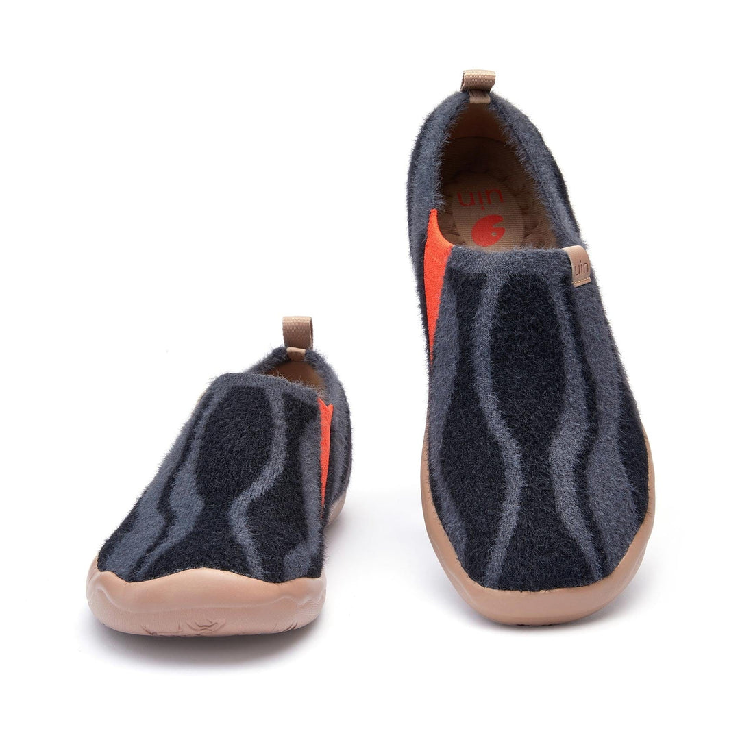 UIN Footwear Men Cement Black Toledo I Men Canvas loafers